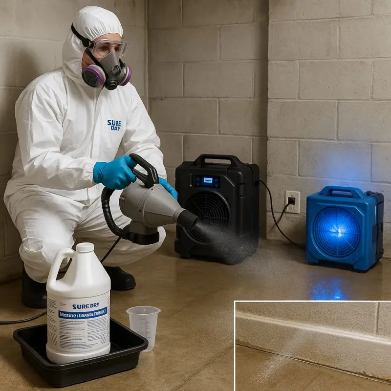 Sanitization and Odor Removal process in Port Byron, NY