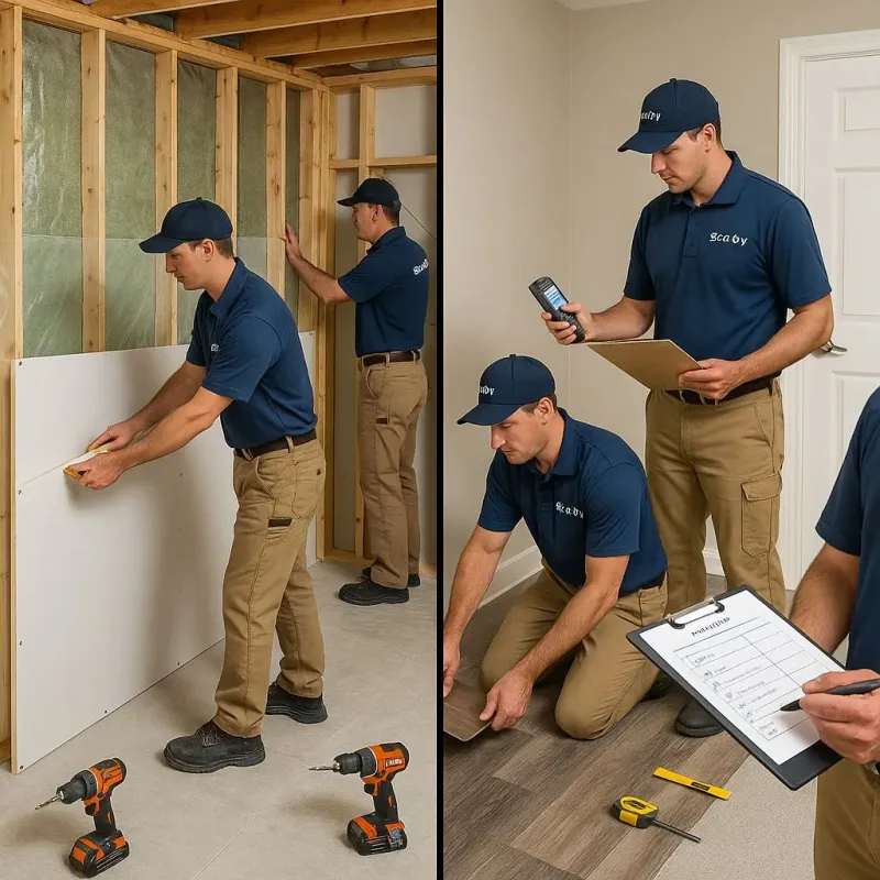 Repairs and Reconstruction process in Port Byron, NY
