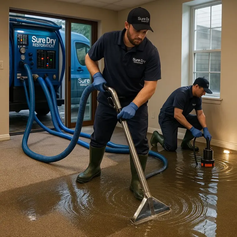 Water Extraction and Removal process in Port Byron, NY
